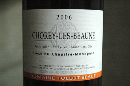 2006 Tollot-Beaut Chorey